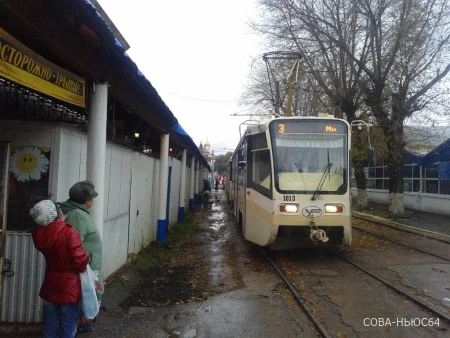 Дорожные работы затрудняют движение 4 саратовских трамваев