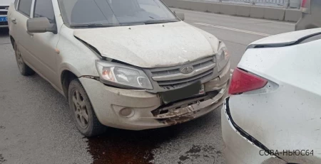 Молодая женщина пострадала в аварии на мосту «Саратов – Энгельс»