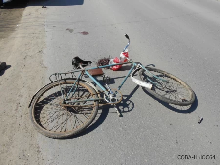 В Энгельсском районе «Ларгус» сбил велосипедиста