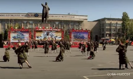 "Главная святыня": в Саратове прошел Парад в честь 77-летия Великой Победы