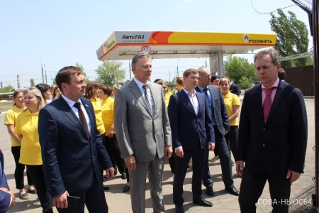 Сделано в России: в Энгельсе открылся автозаправочный комплекс, оснащенный отечественным оборудованием