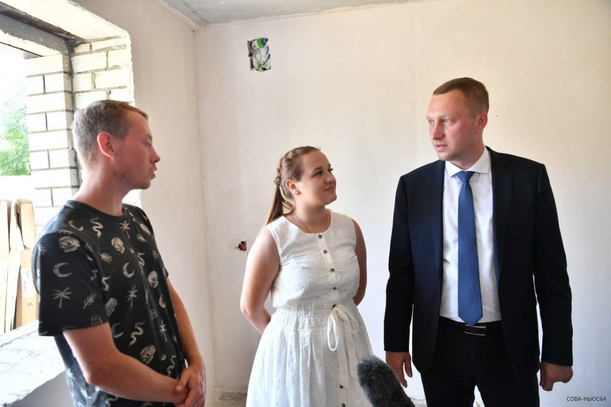 Бусаргин: На жилье детям-сиротам в Саратовской области в этом году выделили 2,3 миллиарда рублей