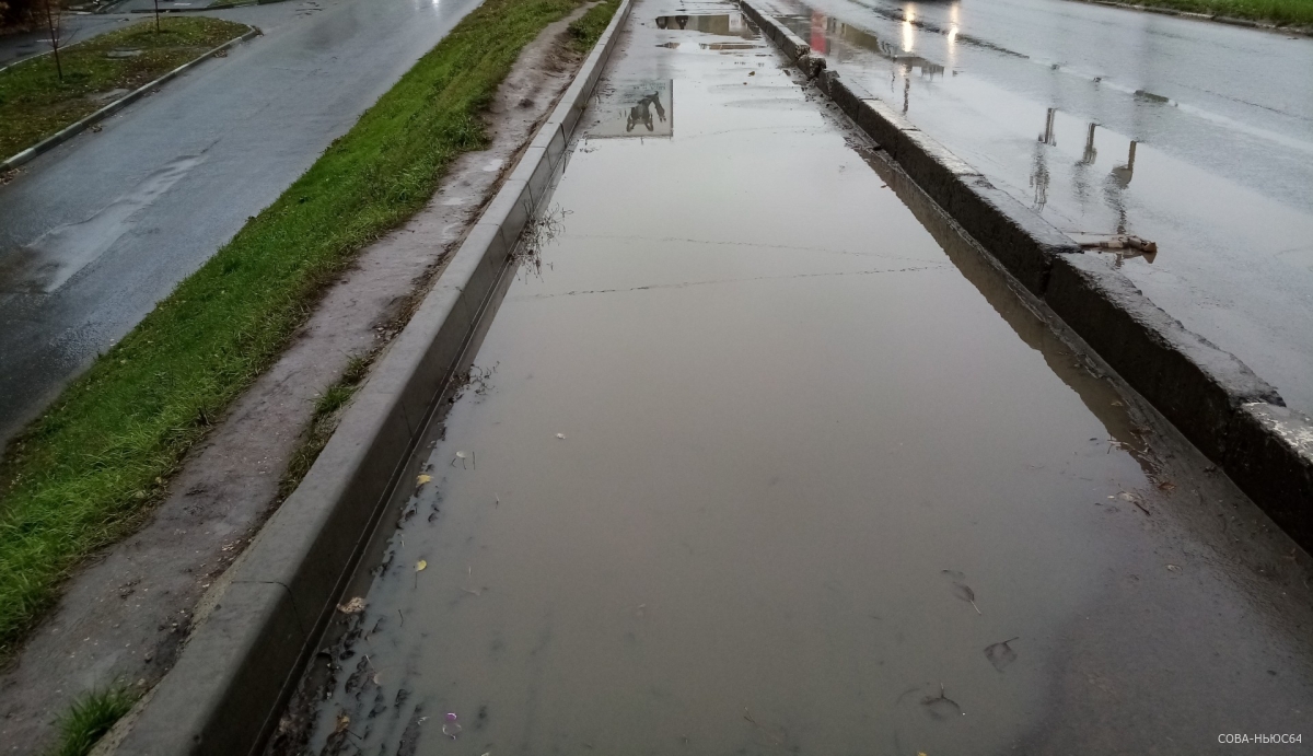 Саратовская пенсионерка пожаловалась на потоп в районе Студгородка