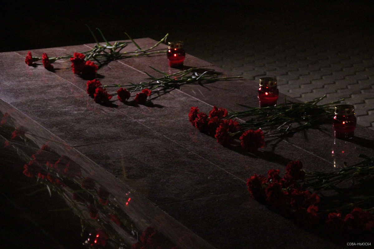 В Петровске простились с погибшим на Украине военнослужащим Антоном Рычаговым