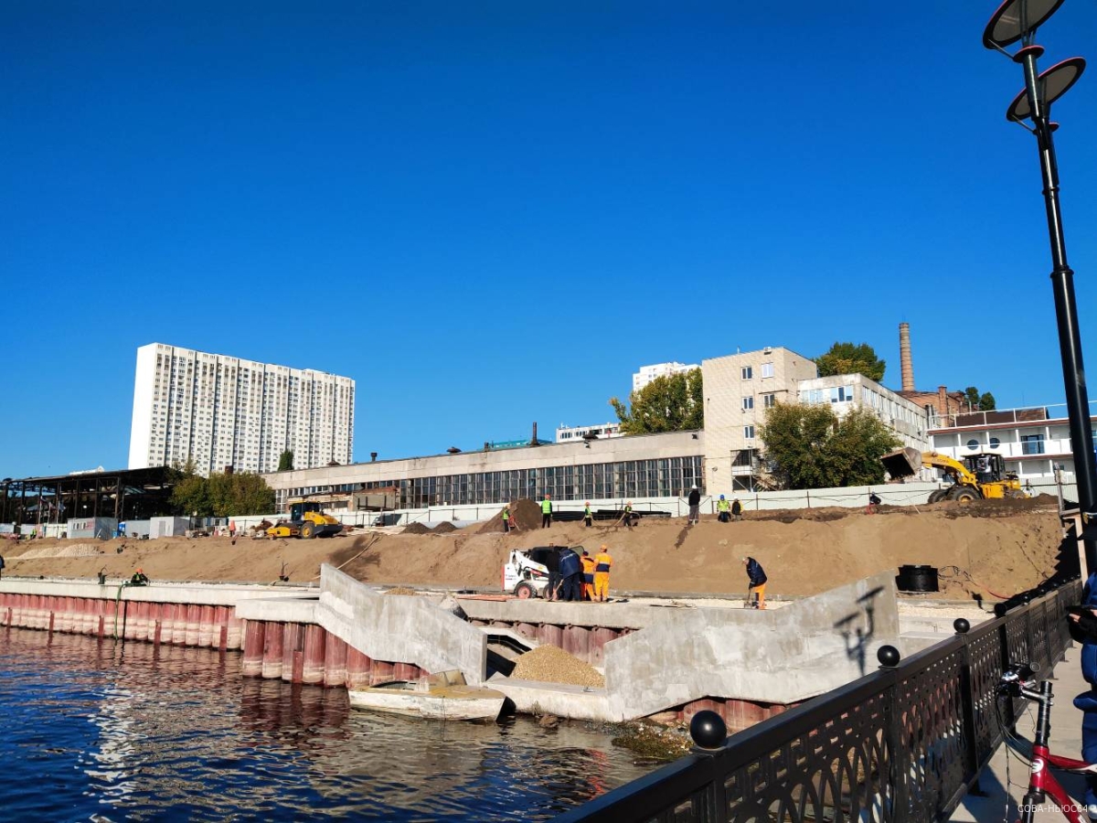 440 миллионов рублей поступит на продление саратовской набережной до Большой Садовой