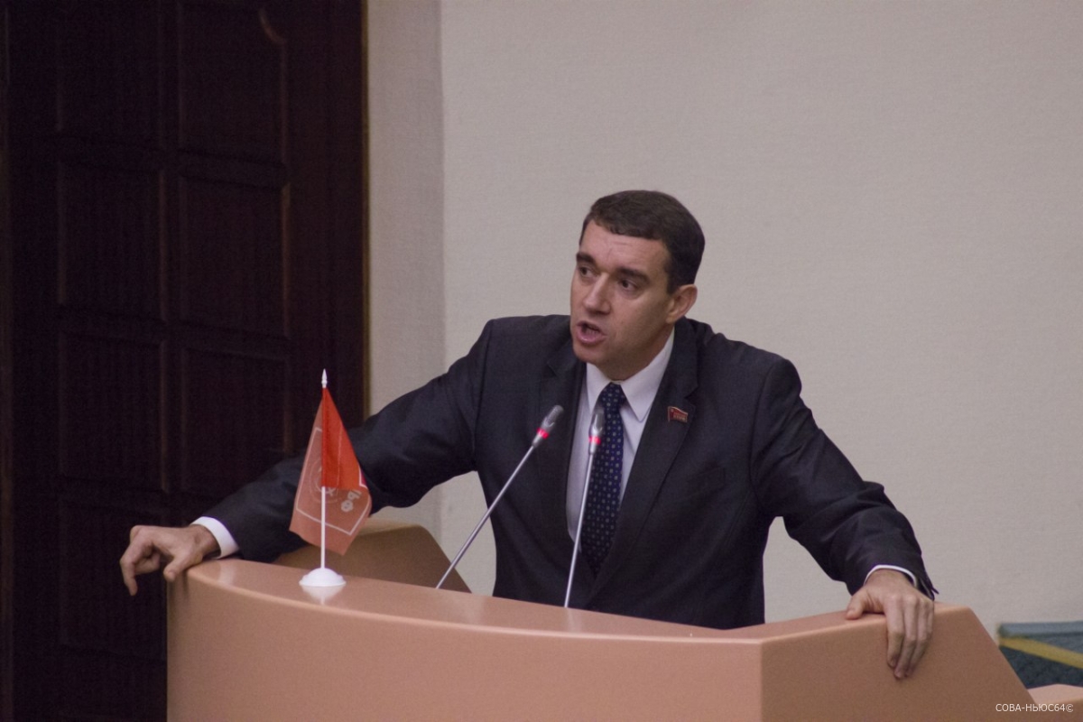 Депутата Анидалова лишили права выступления на следующем заседании облдумы
