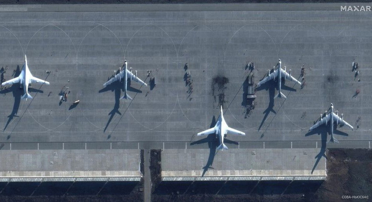В США опубликовали спутниковые снимки авиабазы в Энгельсе и под Рязанью после атаки дронов