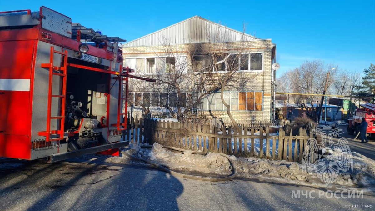На пожаре в Хвалынске погибла 5-летняя девочка