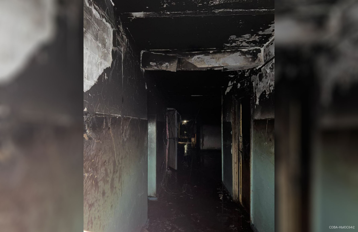 Ночью в Заводском районе из загоревшегося дома эвакуировали 50 человек