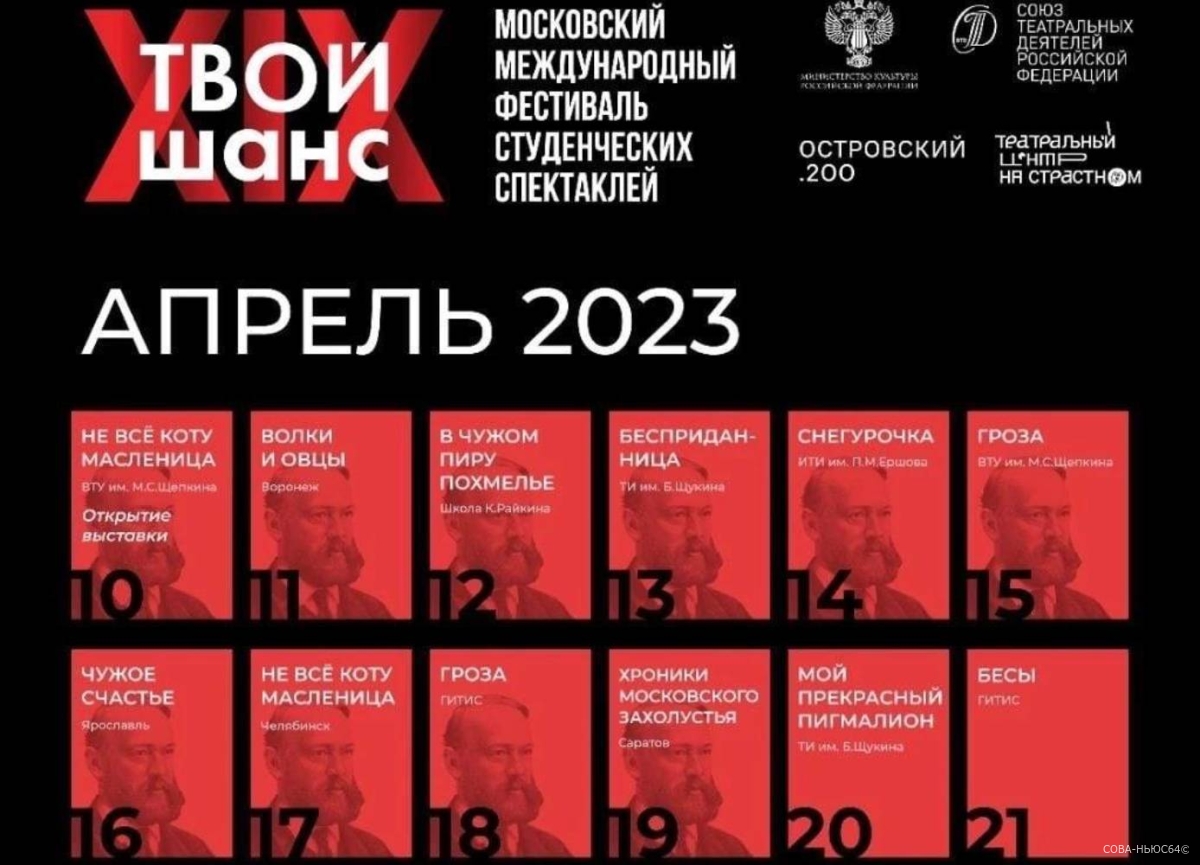 Студенты Риммы Беляковой выступят на московском фестивале к 200-летию Островского