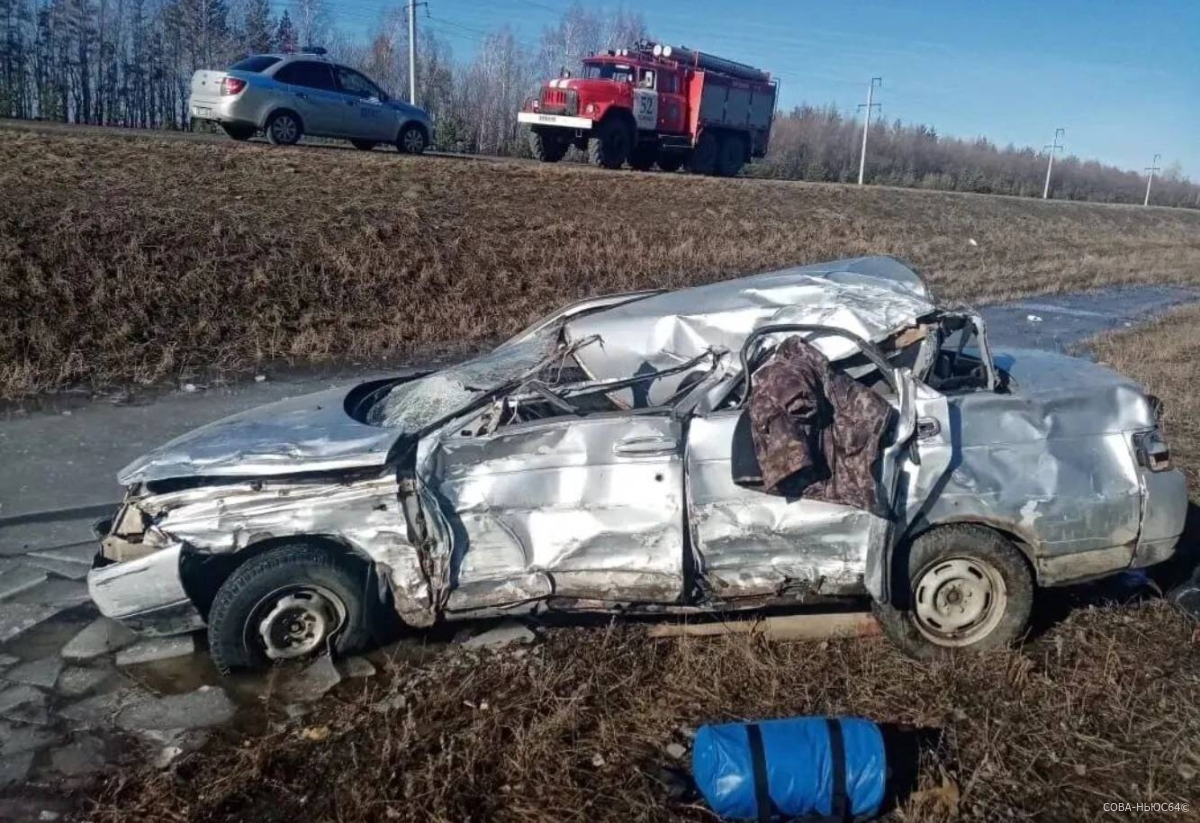 На трассе «Нижний Новгород-Саратов» насмерть разбился водитель «десятки»