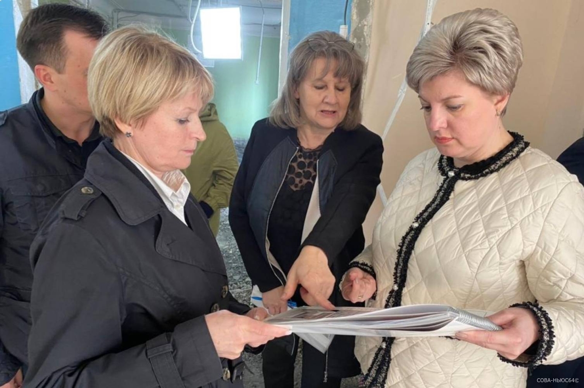 Мокроусову возмутили темпы реконструкции саратовской Детской школы искусств