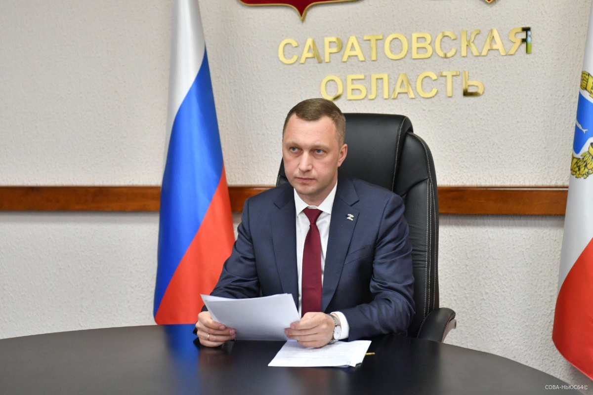Губернатор Бусаргин доложил Владимиру Путину о посевной в Саратовской области