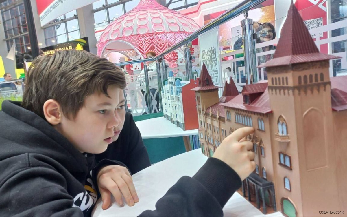 На выставке «Россия» установили 3D-макеты саратовских зданий