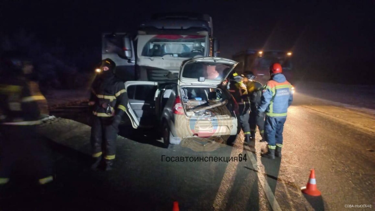 Два человека погибли в ДТП на трассе под Саратовом
