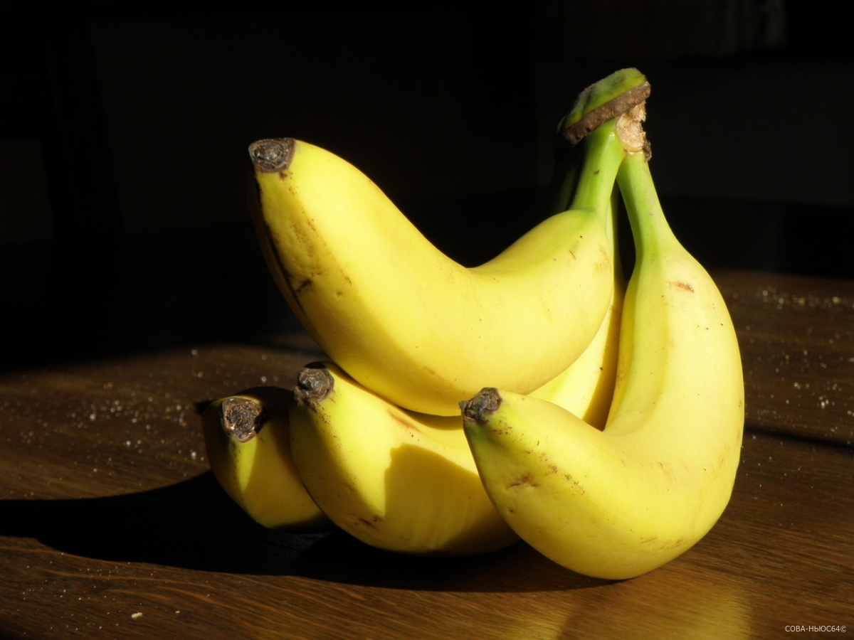 Бананы в Саратовской области поднялись в цене до 145 рублей за кг