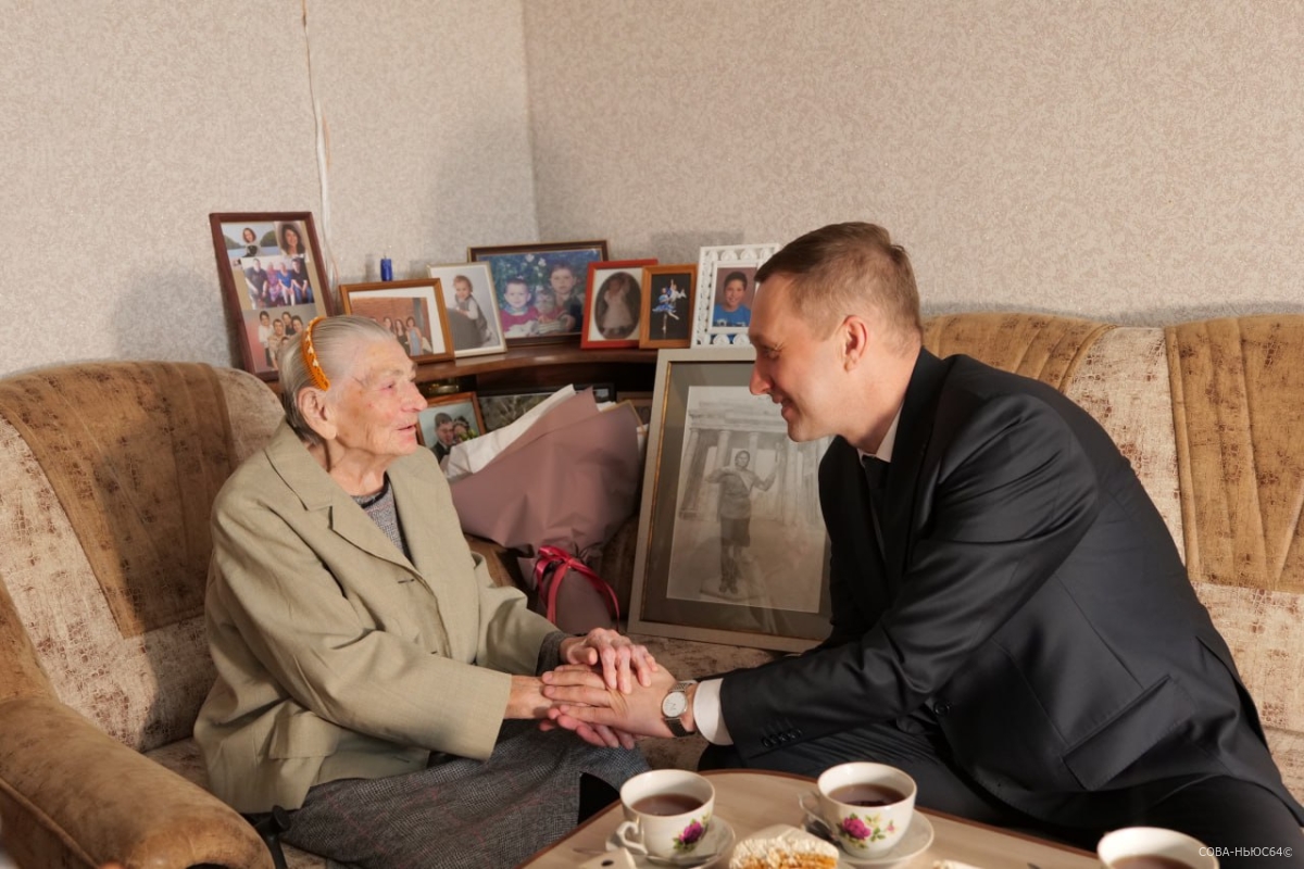 Саратовская «Регулировщица Победы» Мария Лиманская отмечает 100-летний юбилей