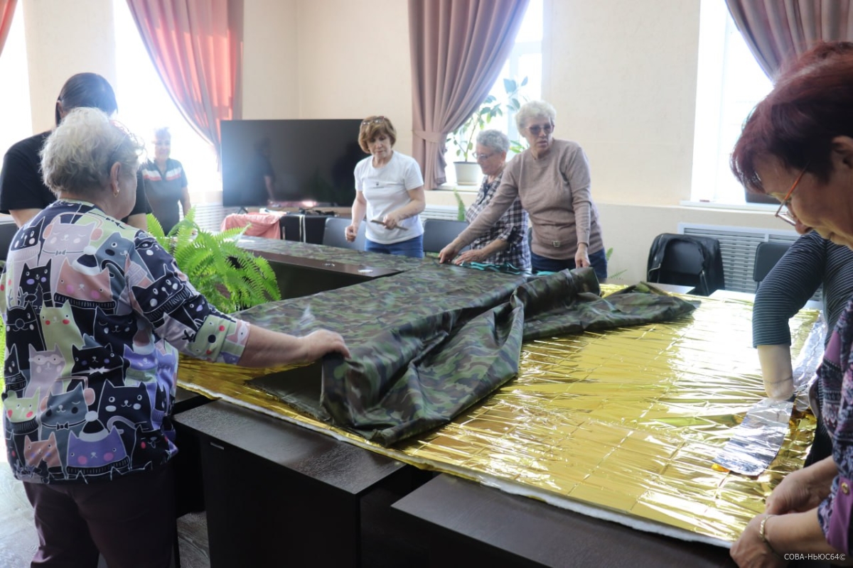 В Красноармейске будут шить антидроновые одеяла для СВО